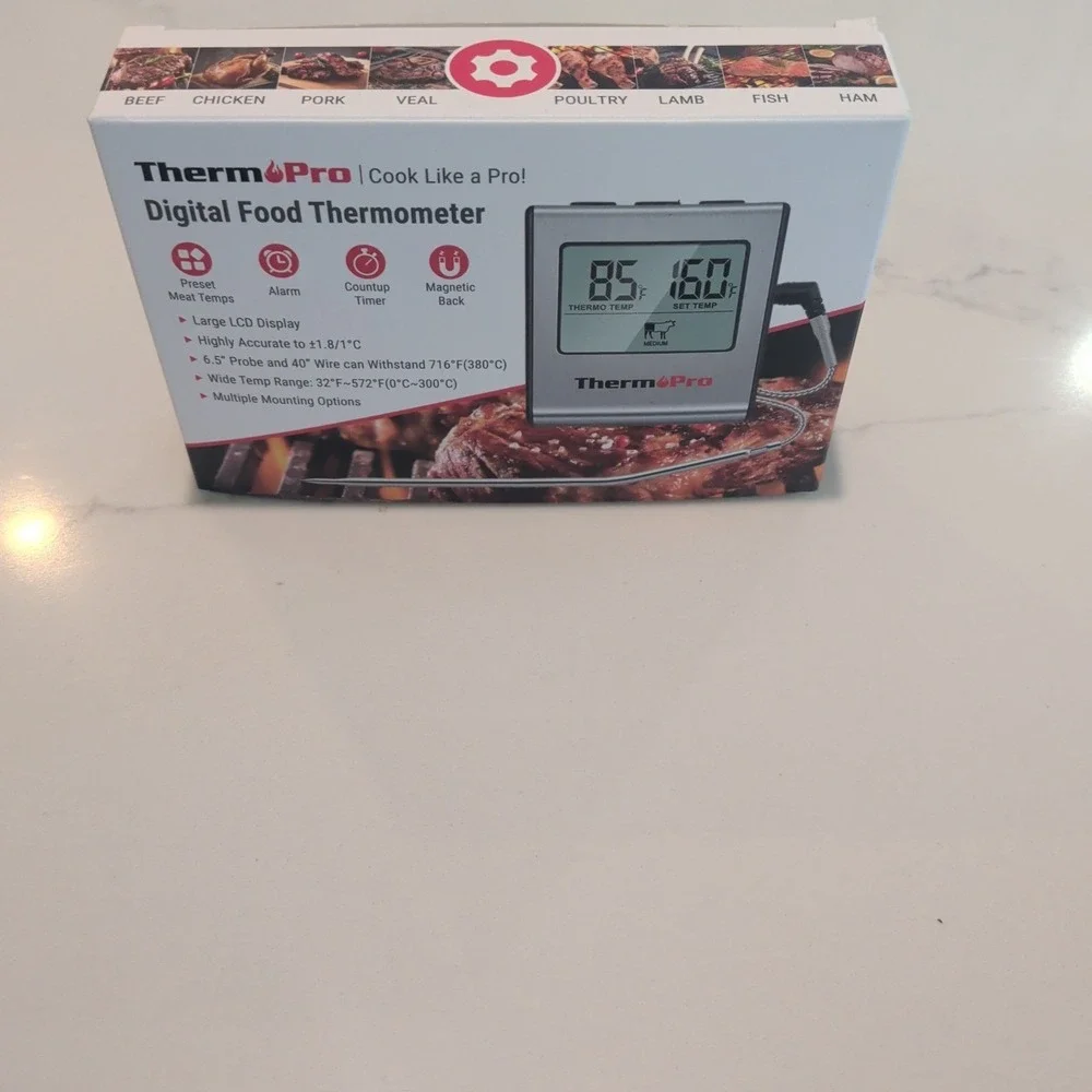 Therm Pro Digital Food Thermometer TP 16
